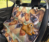 Lovely Siamese Cat Print Pet Seat Covers