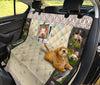 Large White Pig Print Pet Seat Covers