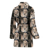 Saluki Dog Patterns Print Women's Bath Robe