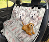 West Highland White Terrier Print Pet Seat Covers