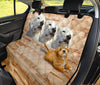 Lovely Great Pyrenees Print Pet Seat Covers