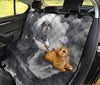 Polish Lowland Sheepdog Print Pet Seat Covers