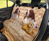 Irish Red and White Setter Print Pet Seat Covers