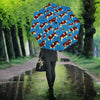 Fleckvieh Cattle (Cow) Patterns Print Umbrellas