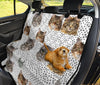 Siberian Cat face Print Pet Seat Covers