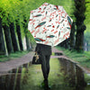 Neon Tetra Fish Love Patterns Print Umbrellas