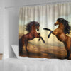 Wild Horse Art Print Shower Curtain