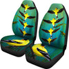 American Goldfinch Bird Print Car Seat Covers