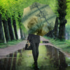 Cute Bloodhound Print Umbrellas