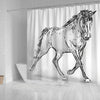 Amazing Tennessee Walking Horse Print Shower Curtain