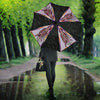 Horse Designer Art Black Print Umbrellas