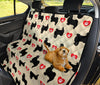 Tibetan Spaniel Heart Patterns Print Pet Seat Covers