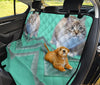 Ragamuffin Cat Print Pet Seat Covers