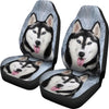 Amazing Siberian Husky Dog Print Car Seat Covers