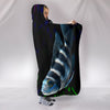 African Cichlid Fish Print Hooded Blanket