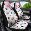 American Staffordshire Terrier Patterns Print Car Seat Covers