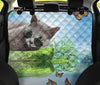 Russian Blue Cat Print Pet Seat Covers