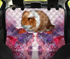 Peruvian Guinea Pig On Pink Print Pet Seat Covers