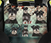 Miniature Schnauzer Print Pet Seat Covers