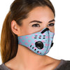 Fish Patterns Print Premium Face Mask