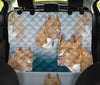 Pit Bull Terrier Print Pet Seat Covers