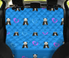 Panda with Heart Patterns Print Pet Seat Covers