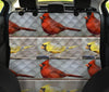 Cardinal Bird Print Pet Seat Covers