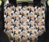 Landseer Dog Pattern Print Pet Seat Covers