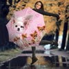 Chihuahua On Pink Print Umbrellas