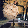 Golden Retriever Puppies Print Umbrellas