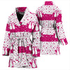 Penguin Bird Print Women's Bath Robe