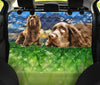 Lovely Sussex Spaniel Print Pet Seat Covers