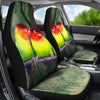 Cute Lovebird Print Car Seat Covers