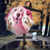 Afghan Hound On Pink Print Umbrellas