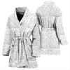 Sketch Bernese Mountain Dog Print Women's Bath Robe