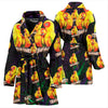 Sun Conure Parrot Print Women's Bath Robe