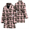 Maine Coon Cat Pattern Print Women's Bath Robe