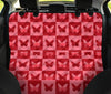 Red Butterfly Patterns Print Pet Seat Covers