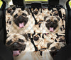 Pug Pattern Print Pet Seat Covers