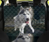 Siberian Husky Walking Print Pet Seat Covers