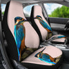 HummingBird Vector Art Print Car Seat Covers