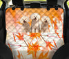 Lovely Bichon Frise Print Pet Seat Covers