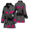 Scottish Terrier Print Women's Bath Robe