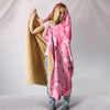 Flamingo Bird Print Hooded BlanketLimited Edition