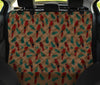 Scarlet Macaw Patterns Print Pet Seat Covers