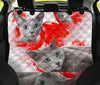 Russian Blue Cat Print Pet Seat Covers