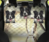 Lovely Border Collie Print Pet Seat Covers