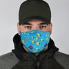 Multicolor Fish Patterns Print Face Mask