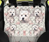 West Highland White Terrier Print Pet Seat Covers