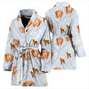 Nova Scotia Duck Tolling Retriever Dog Print Women's Bath Robe